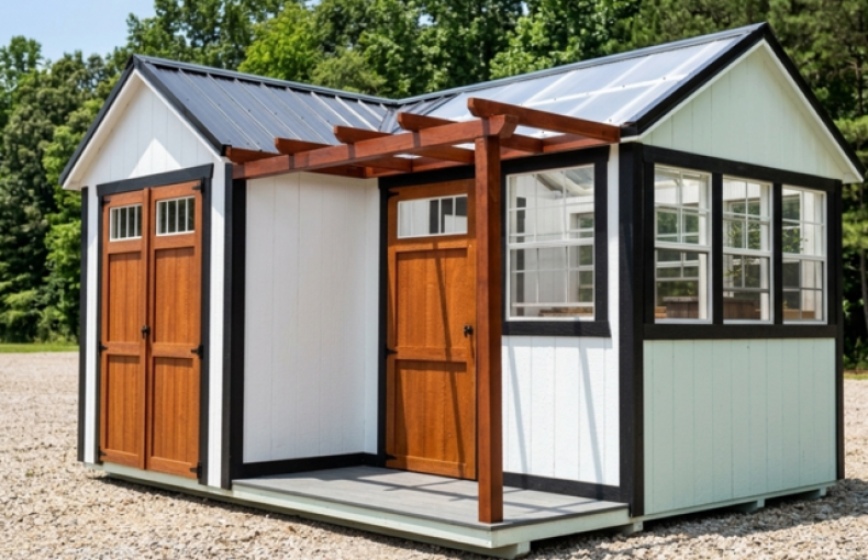 12 X 16 Cottage Greenhouse
