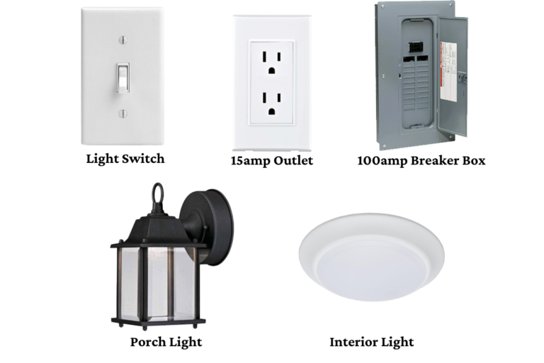 What's included in an electrical package?