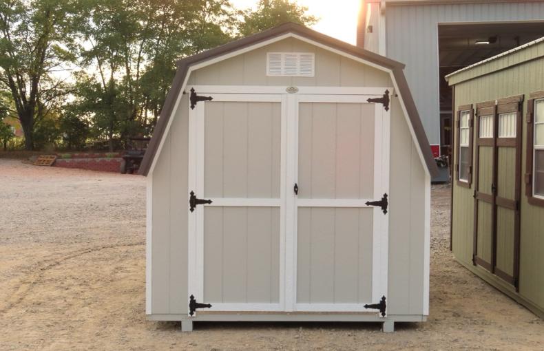 8 X 12 Compass Mini Barn