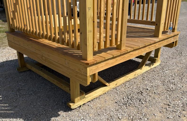 8 X 8 Deck