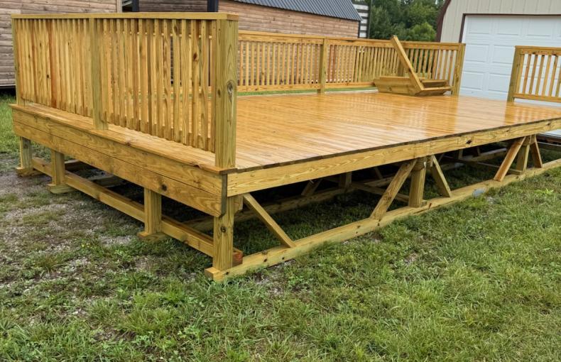 12 X 24 Deck