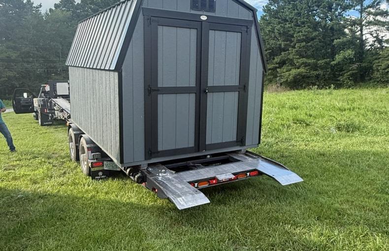 8 X 12 Compass Series Mini Barn