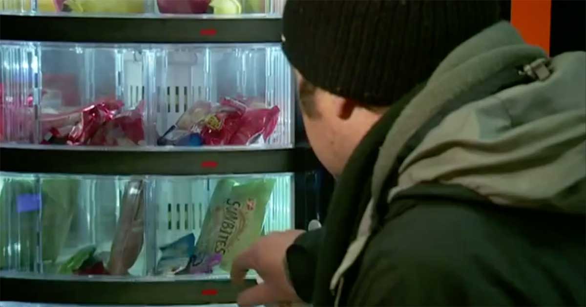 vending machines for homeless