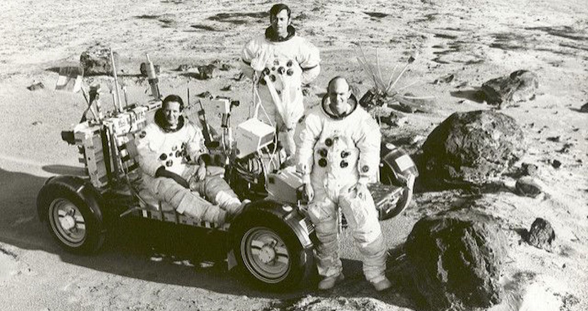 Conspiracy Theorists Claim This Photo Proves the Moon Landing Was Faked