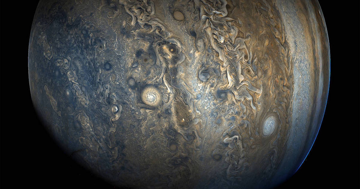 NASA’s Juno Probe Captured These Never-Before-Seen Images of Jupiter