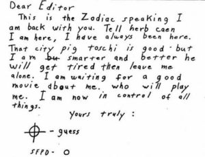 zodiac killer case
