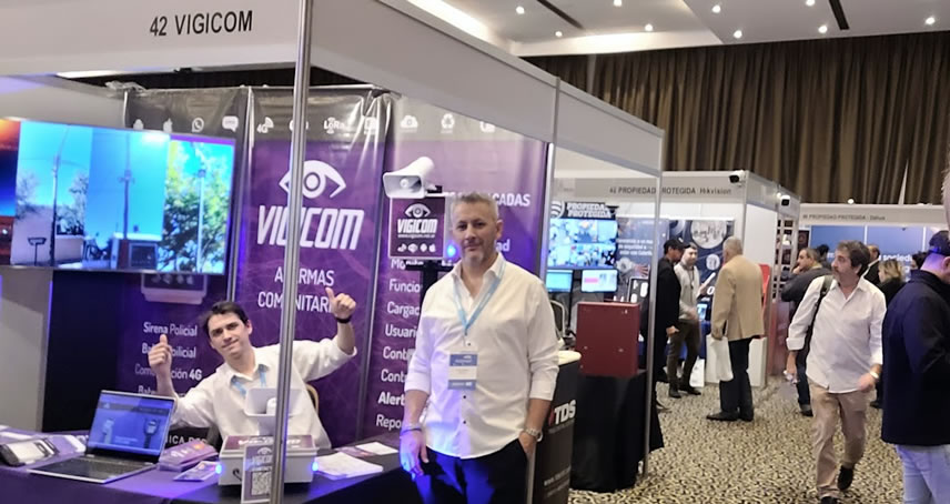 Vigia en la Expo Seguridad Rosario 2023
