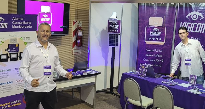 Vigia en la Expo Seguridad Córdoba 2023