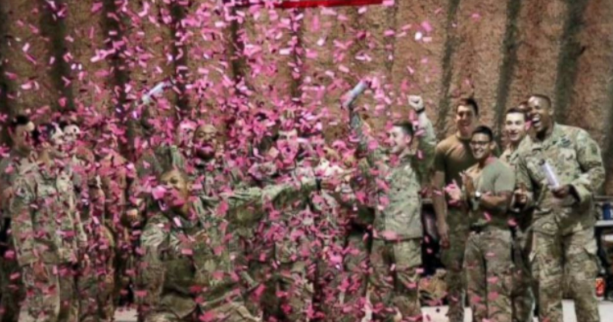 fallen soldier gender reveal