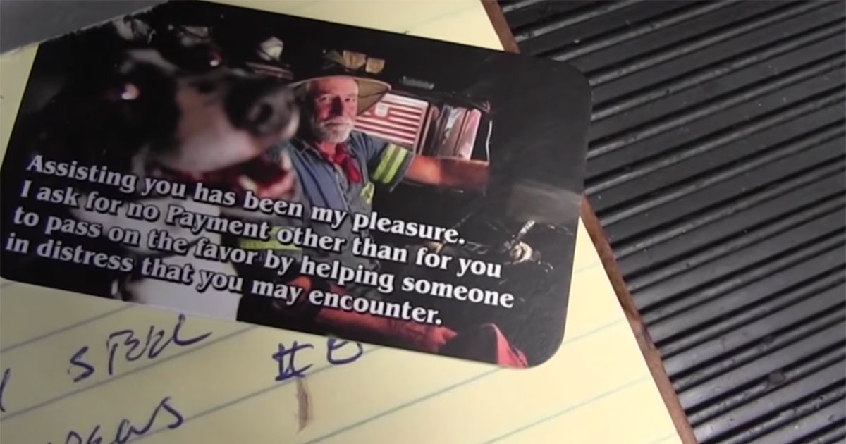 highway man helps motorists