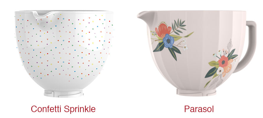 new KitchenAid ceramic bowls