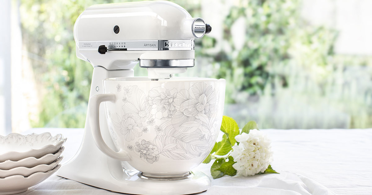new KitchenAid ceramic bowls