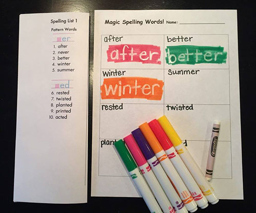 Spelling Station