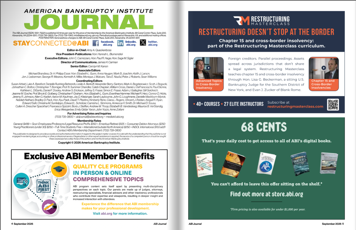 ABI Journal Advertising