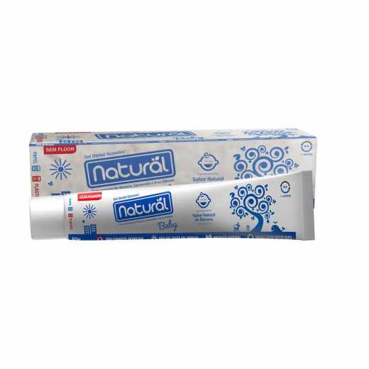 Creme Dental Natural Baby Organico Natural - 50g
