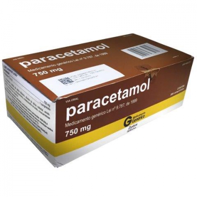 Paracetamol - 750 Mg - 10 Comprimidos