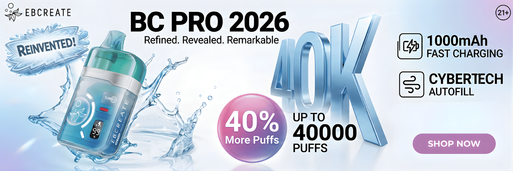 Re-invented BC PRO 40K | EBDESIGN Store