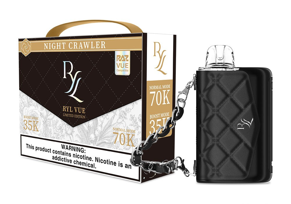 Night Crawler RYL VUE 70K Disposable Vape Kit
