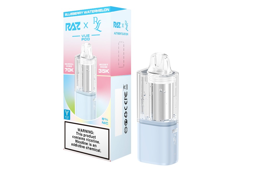 Blueberry Watermelon RAZ RYL VUE 70K Disposable Pod