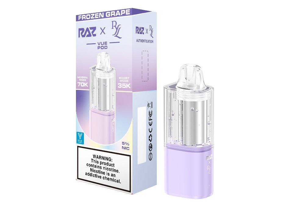 Frozen Grape RAZ RYL VUE 70K Disposable Pod