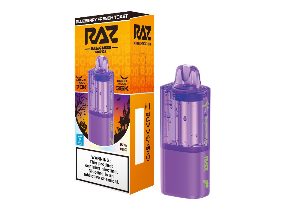 Blueberry French Toast RAZ VUE 70K Halloween Edition Disposable Pod