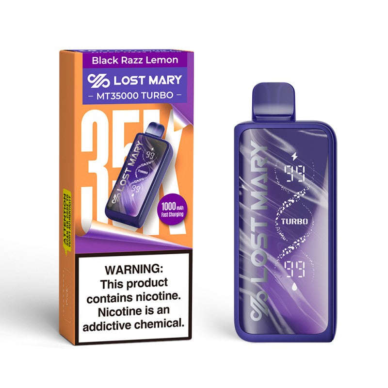 Lost Mary MT35000 - Black Razz Lemon