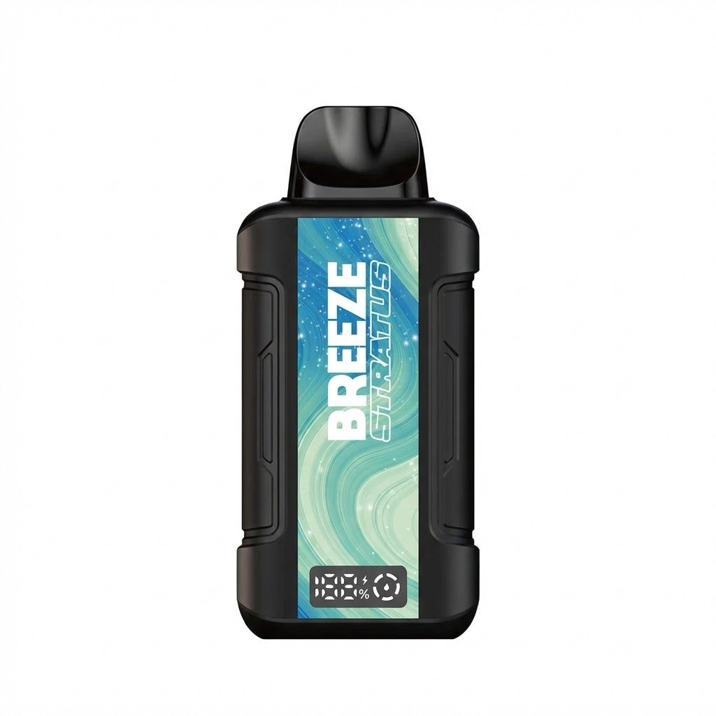 Breeze Stratus 15K Disposable Vape 0MG Nicotine - Mint