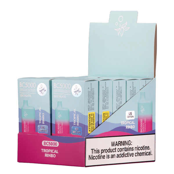 EBCREATE BC5000 Tropical Spoal Disposable Vape 10 pack