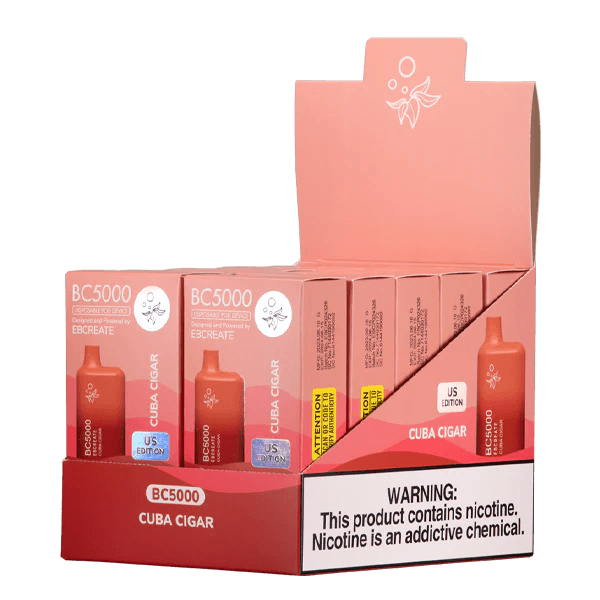 EBCREATE BC5000 Cuba Cigar Disposable Vape