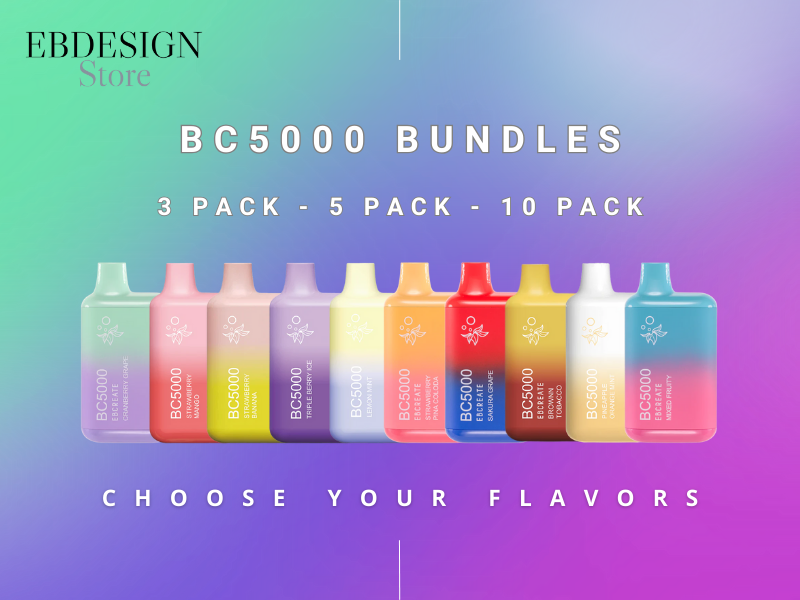 EBCREATE BC5000 vape bundles
