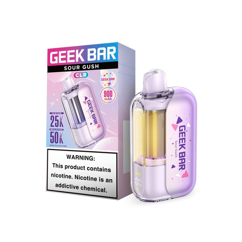Sour Gush Geek Bar CLR 50K Disposable Vape