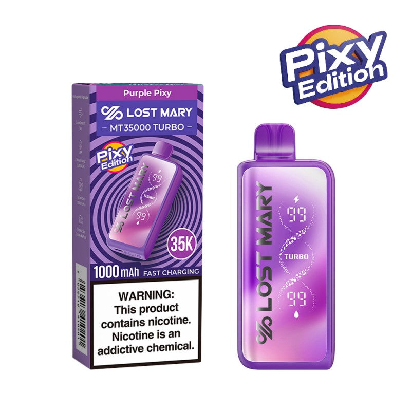 Purple Pixy Lost Mary MT35000 Turbo Vape