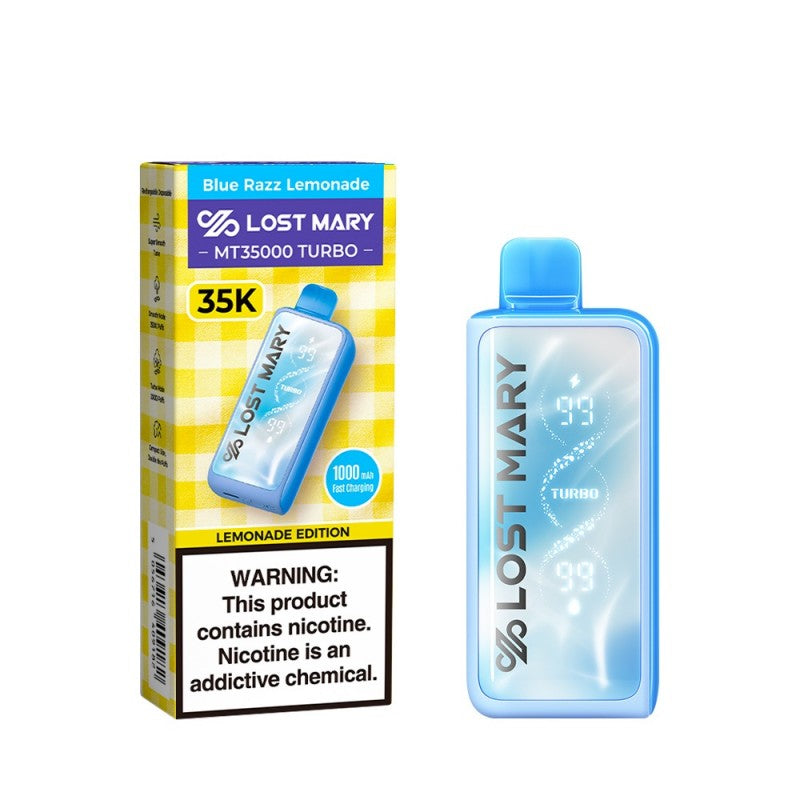 Lost Mary MT35000 Turbo - Blue Razz Lemonade