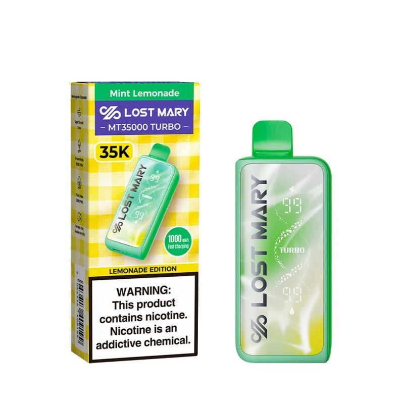 Lost Mary MT35000 Turbo - Mint Lemonade