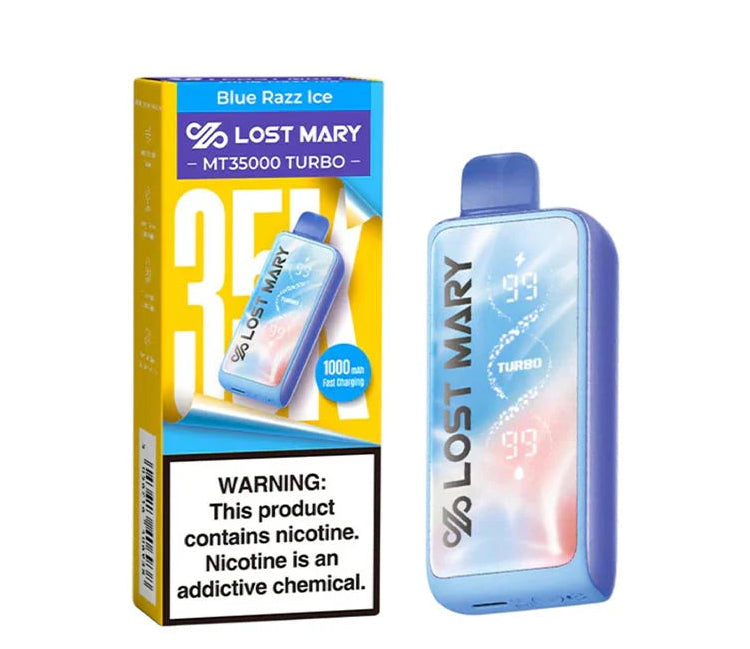 Lost Mary MT35000 Turbo Blue Razz Ice