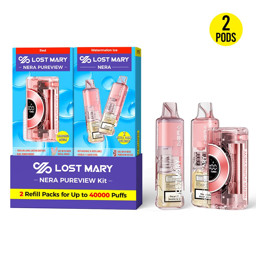 Lost Mary NERA Pureview 40K Kit Watermelon Ice
