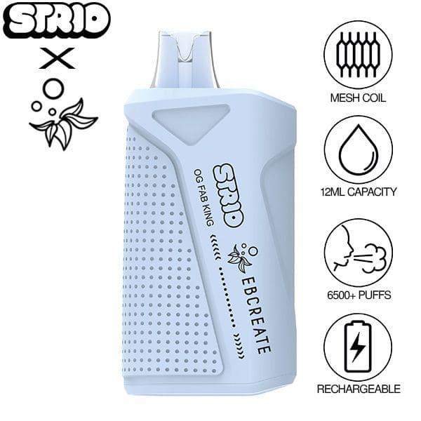 Strio x EBCREATE XC6500 Disposable Vape OG Fab King