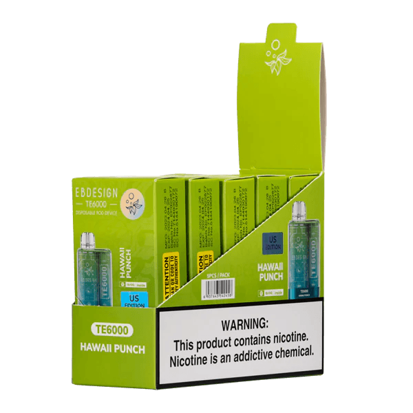 EBDESIGN TE6000 HAWAII PUNCH 5 Pack