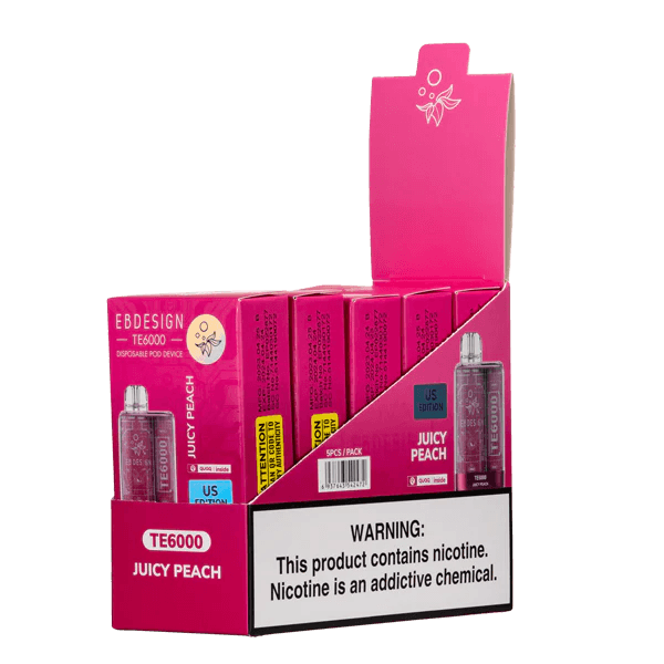 EBDESIGN TE6000 Juicy Peach 5 Pack