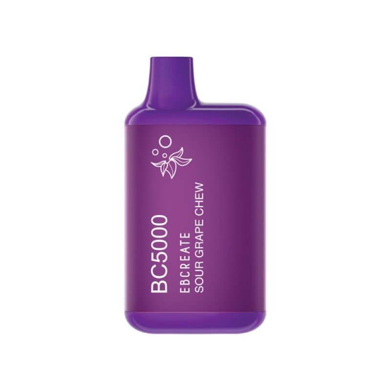 EBCREATE BC5000 Thermal Edition Vape sour grape chew
