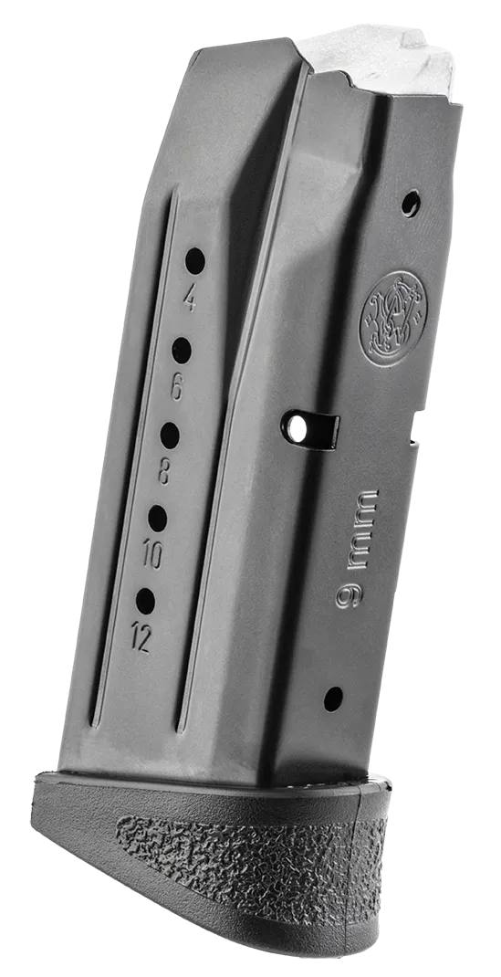Smith & Wesson 194530000 M&P Compact 12rd 9mmLuger Blued Steel