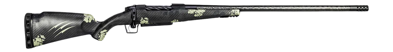 Fierce Firearms ROGSCX308WIN18BF Carbon Rogue XP 308 Win 3+1 18" Carbon Fiber Match Grade Threaded Barrel, Black Cerakote Steel Drilled & Tapped Receiver, BiPod Rail Forend, Forest Camo Fixed Carbon F