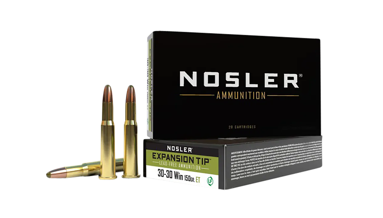 Nosler 40670 E-Tip  30-30Win 150gr E Tip Lead Free 20 Per Box/10 Case