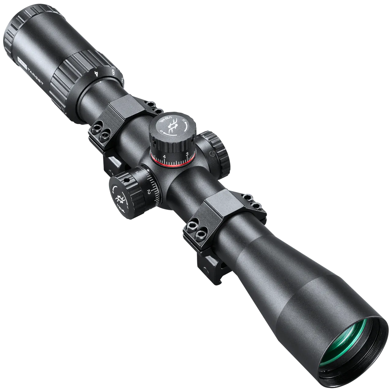 Simmons SIM41640 ProTarget  Matte Black 4-16x40mm 30mm Tube Mil-Dot Reticle