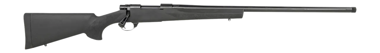 Howa HGR25CRHBB 1500 Hogue 25 Creedmoor 5+1 24" Matte Black Threaded Steel Barrel, Drilled & Tapped Receiver, Black Hogue OverMolded Synthetic Stock, Right Hand