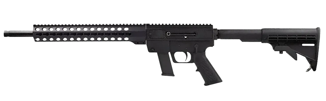 Blue Line Solutions JRC9G3-TB/BL 9mm 17" Threaded Barrel M-LOK Forend