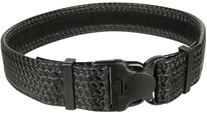 Blackhawk 44B2LGBK Ergonomic Duty Belt Black Cordura 38"-42" 2.25" Wide Buckle Closure