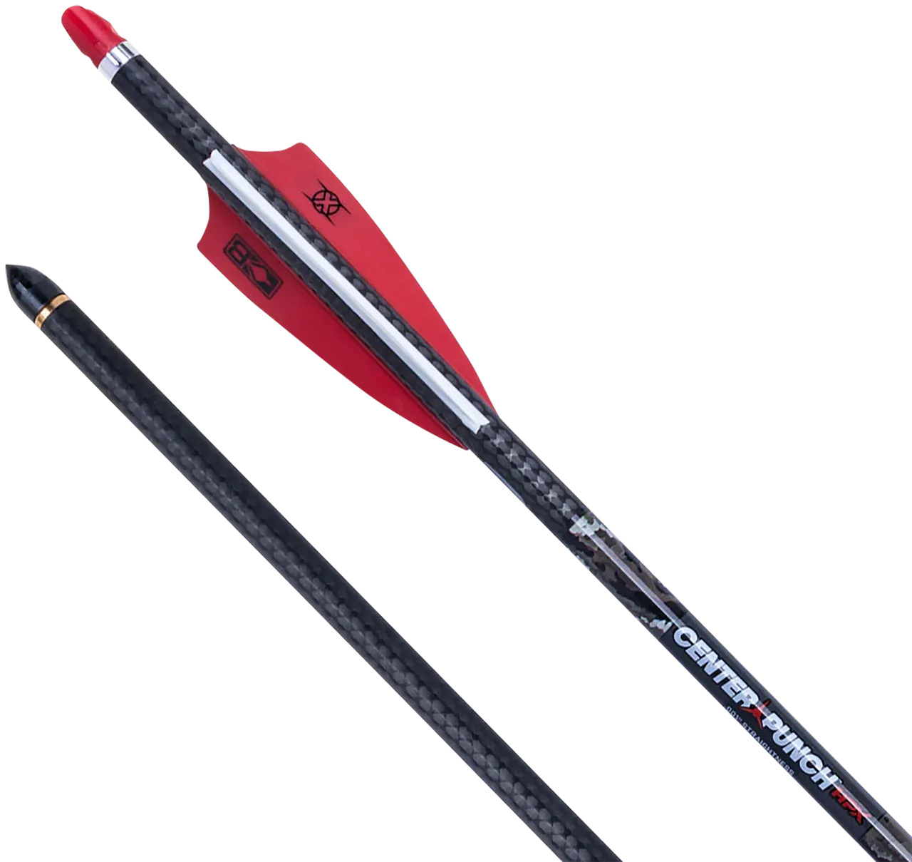 Tenpoint HEA7706 CenterPunch HPX Carbon 20" Alpha Nock .001 Straightness Red