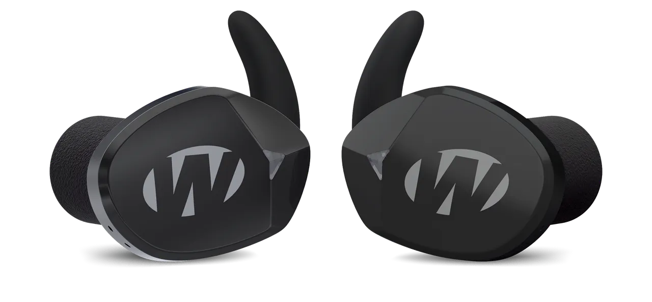 Walker's GWPSLCR2BT Silencer 2.0  Bluetooth In The Ear Black Polymer
