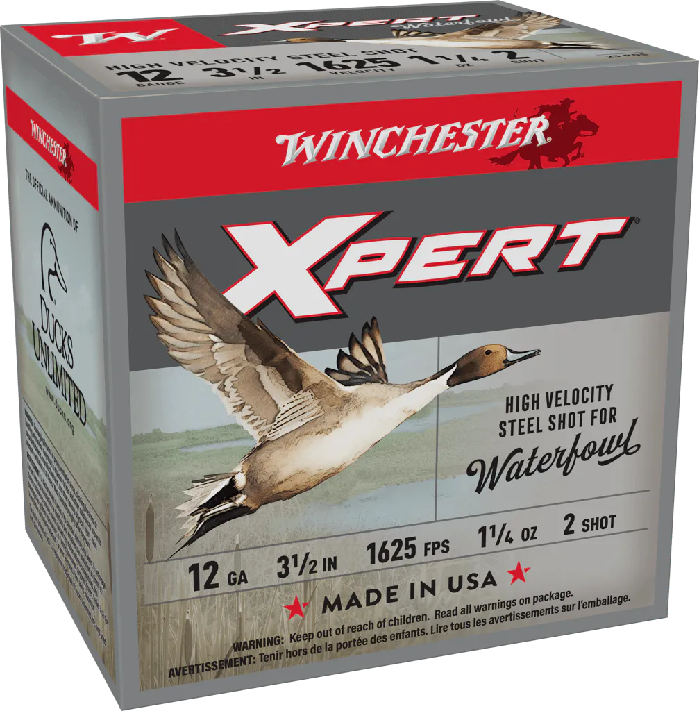 Winchester Ammo WEX12LM2 Super X Xpert High Velocity 12Gauge 3.50" 1 1/4oz 2Shot 25 Per Box/10 Case